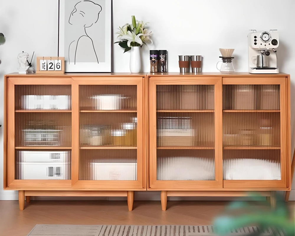 wooden buffet sideboard