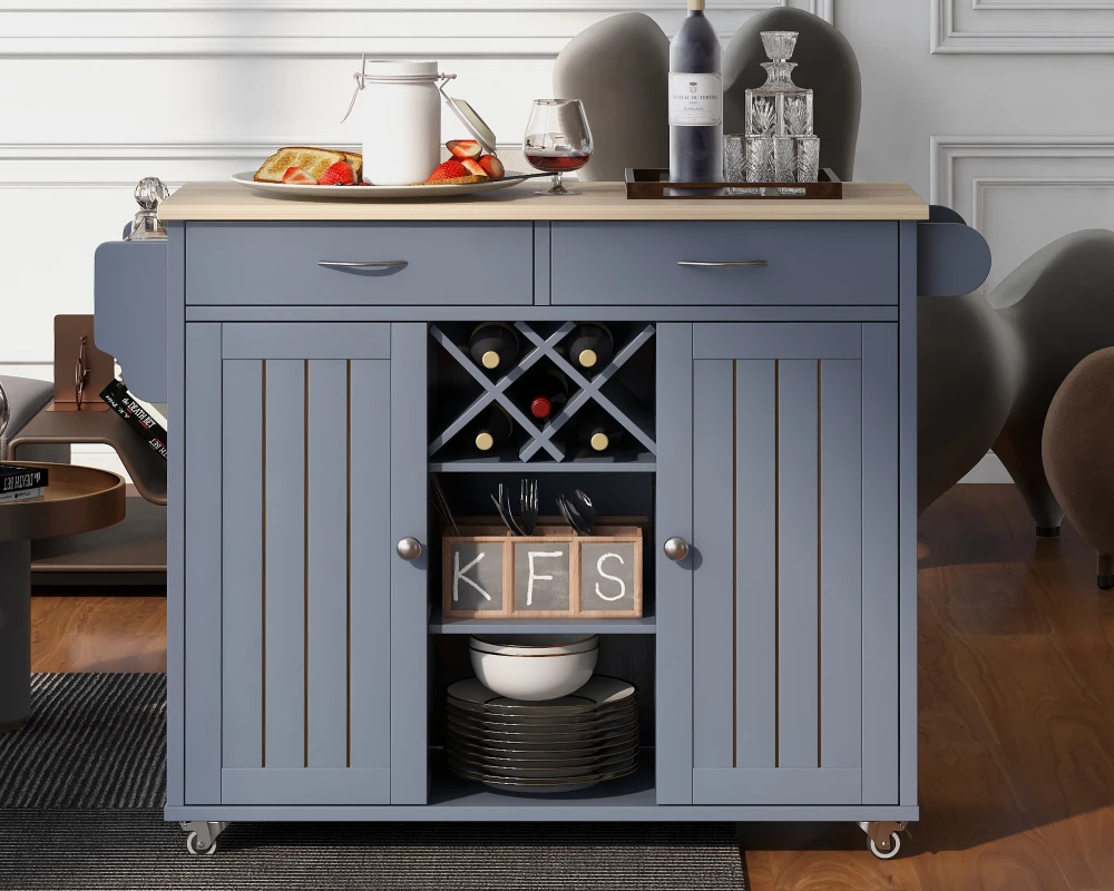 moving kitchen island