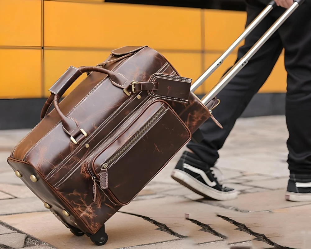 luggage trolley cart