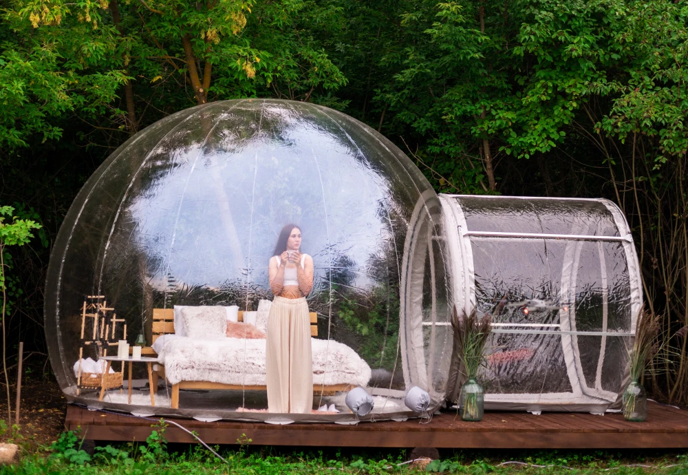 outdoor transparent tent