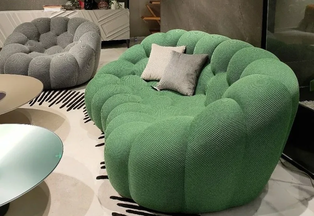 modern curved bubble sofa