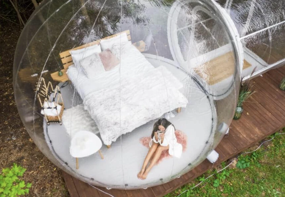 pvc inflatable bubble tent