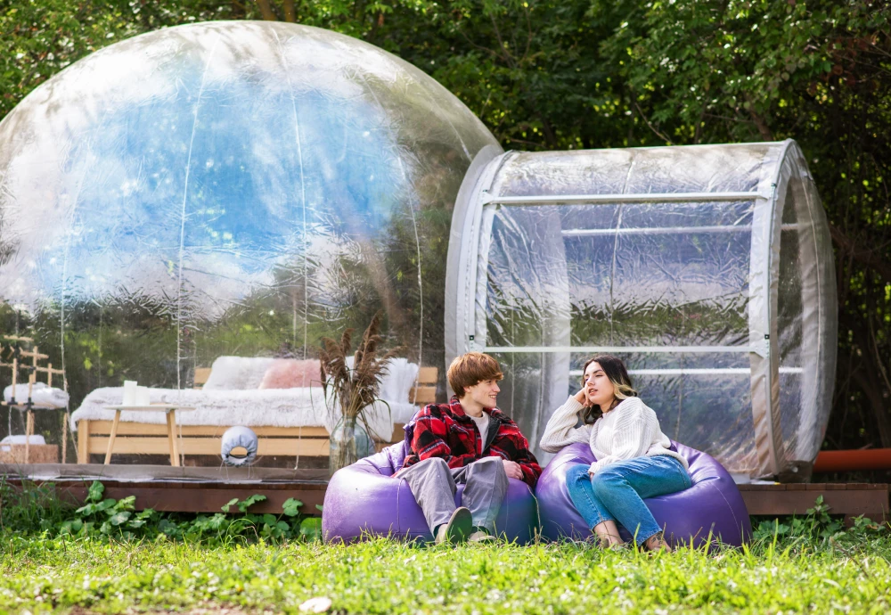 bubble tents in texas